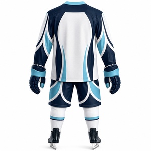 Nuevo Uniforme de Hockey sobre Hielo Personalizado 100% Poliéster para Equipo y Ropa Deportiva de Color Sólido de Alta Calidad Sublimada - Product Image 6