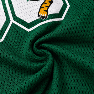 Camiseta de Fútbol Verde con Cuello en V y Estampado de Tigre, Número 05 Serigrafiado, Transpirable, Manga Corta, Ropa para Hombre - Product Image 2