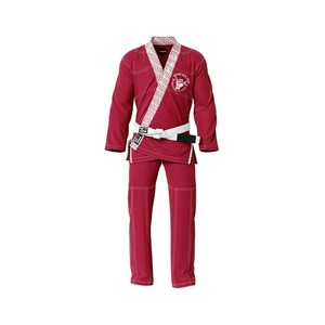 Traje de BJJ de alta calidad, tejido de algodón perlado, diseño personalizado, ligero, transpirable, duradero, uniforme de entrenamiento para hombres y mujeres. - Product Image 5