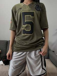 Maillot de football américain personnalisé pour adultes et jeunes, uniforme d'entraînement et de match, respirant, séchage rapide, vêtements de sport d'équipe, OEM ODM en gros - Product Image 3