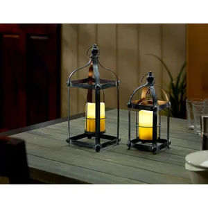 Luxury Handmade Metal Candle Holder Premium Designer Home Decor CollectionDesigner <b>Bamboo</b> <b>Lantern</b> Handmade for Interior Styling - Product Image 2