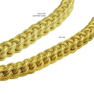 Aiguillette Táctica de Lujo Personalizada por el Fabricante, con Gancho y Bucle 3D, Accesorio para Uniformes Unisex - Product Image 6