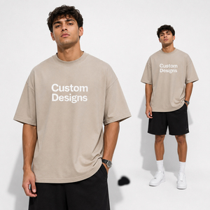 Fabricants de t-shirts en gros, 100% coton, t-shirts graphiques surdimensionnés personnalisés, vêtements de sport, t-shirts unisexes surdimensionnés, tailles plus grandes - Product Image 2