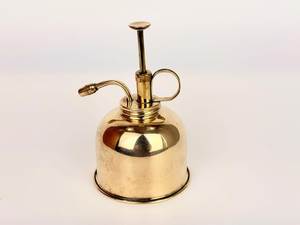 Vintage Brass Watering Can For <b>Gardening</b> Durable Metal Design - Product Image 5