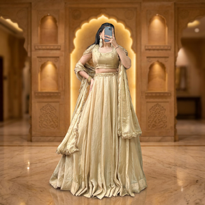 Diseños de Lehanga Choli de excelente calidad para bodas nupciales disponibles a precios de mayoreo para exportación desde India. - Product Image 2