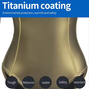 Traje de Neopreno de Cuerpo Entero de 3mm para Mujer, para Snorkel, Surf y Natación, Manga Larga, Invierno, Cálido, con Cierre Trasero - Product Image 4