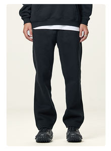 Pantalones Casuales Vintage de Felpa Francesa, Pantalones Deportivos con Capucha y Pantalones de Chándal para Hombre, 100% Algodón, Pantalones Deportivos de Algodón Grueso para Hombre - Product Image 2