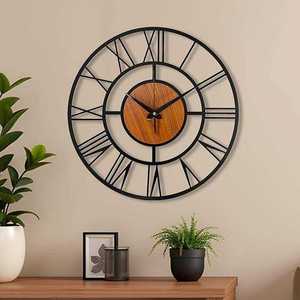 Horloge murale suspendue Art Déco moderne de qualité supérieure, élégante et décorative, pour hôtel, restaurant, chambre d'hôtes, salon, à prix abordable - Product Image 2