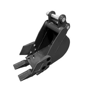 Accessoire de godet pour mini-excavatrice avec structure en acier durable pour les travaux de terrassement, d'excavation et de manutention de matériaux. - Product Image 4