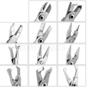 Alicates de Ortodoncia Manuales de Acero Inoxidable para Cortar Alambres Distales, Removedor de Brackets, Pinzas Dentales, Instrumento de Inserción TC - Product Image 2