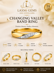 14k Gold Plated Natural Diamond Vintage Engagement <b>Ring</b> Slim Band Trendy for Women and Men - Product Image 4