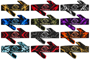 REXFIT SPORTS Bandeau de paintball personnalisé, équipement d'équipe, fabricant OEM Pakistan, vente en gros, logo imprimé, accessoires sportifs - Product Image 4