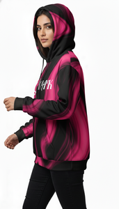 Sweat à capuche unisexe oversize premium pour l'hiver, avec impression par sublimation de haute qualité brodée, pour un style streetwear décontracté - Product Image 5