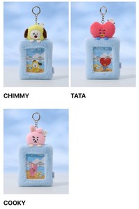 ที่ใส่บัตรรูป BTS BT21 บุซาน พวงกุญแจ กรอบรูปกระดาษ ลายตัวละคร ไลน์เฟรนด์ส เคป๊อป - Product Image 2
