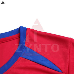 Vêtements de sport, maillot de football pour hommes, uniforme, séchage rapide, dernier design, manches courtes, uniforme de football personnalisé, maillot de football avec logo personnalisé - Product Image 4