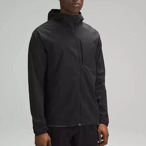 Vestes à capuche unisexes en softshell avec poche avant, imperméables, personnalisables, vêtements streetwear - Product Image 4