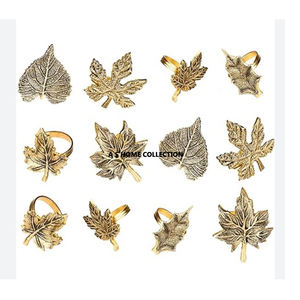 Anneaux de serviette en rotin tressé faits à la main, décoratifs, pour anniversaire, mariage, restaurant, hôtel, décoration de table - Product Image 6