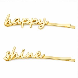 Vente en gros d'épingles à cheveux en forme d'ailes d'ange avec logo personnalisé en strass, alliage de zinc plaqué argent, pinces à cheveux pour femmes - Accessoires élégants en cristal - Product Image 3