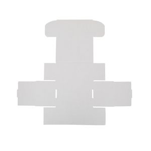 Scatole Ondulate Bianche/Gialle per Confezioni Regalo Industriali, 50 Pezzi, 6x4x2 (15.2x10x5cm), Rivestimento UV, Finitura Texturizzata, MOQ 100 Pezzi - Product Image 2