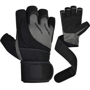 Gants de fitness unisexes personnalisés à demi-doigts pour hommes et femmes, pour la musculation et l'haltérophilie - Product Image 2