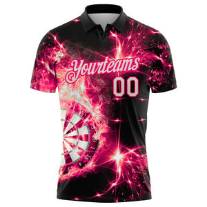 Camisetas Ligeras de Alto Rendimiento para Jugadores de Boliche - Diseño Estampado Corto Personalizable, Ropa Deportiva para Entrenamiento de Equipos, Protección UV - Product Image 4