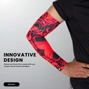 OEM Custom Logo Cycling Rider <b>Sleeves</b> Sublimation Printed <b>Arm</b> <b>Sleeves</b> With Personalized Designs <b>For</b> Sports And Outdoor Riding - Product Image 5