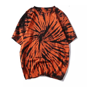 Camiseta de Algodón de Alta Calidad para Hombre, Ecológica, Transpirable, de Secado Rápido, con Estampado Tie Dye Personalizado - Product Image 3