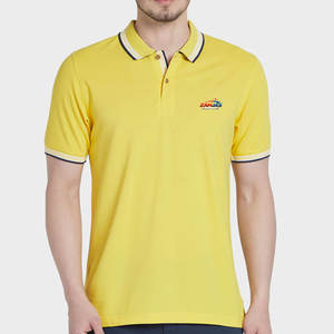 เสื้อโปโลทรงเข้ารูปสั่งตัดสไตล์ไฮสตรีท ลายพิมพ์เรียบหรู ดีไซน์เนอร์คุณภาพสูง สำหรับขายออนไลน์ - Product Image 1