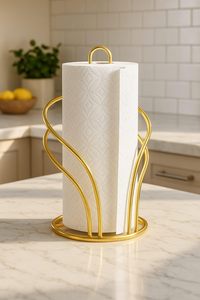 ที่ใส่กระดาษเช็ดปากและที่จ่ายกระดาษทิชชูโลหะหรูหรา กันน้ำ สำหรับโต๊ะอาหาร ห้องครัว สำนักงาน ห้องน้ำ และเคาน์เตอร์ - Product Image 4