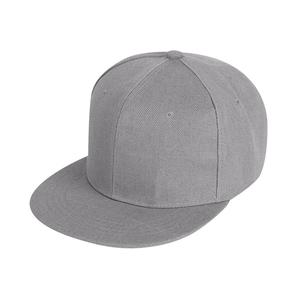 Factory Direct Hip Hop Fitted Cap Custom Embroidered <b>Flat</b> Brim <b>Hat</b> OEM Custom Logo Rigid High Profile Fitted <b>Hat</b> Closed Back - Product Image 3