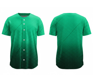 Fabricante de Camisetas de Béisbol al por Mayor, Ropa Deportiva de Marca Privada con Logotipo y Números Personalizados |   Base de Poliéster Transpirable - Product Image 4
