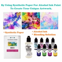 Perle d'encre à l'alcool couleur chatoyante pour bricolage artisanat Art peinture décoration de la maison