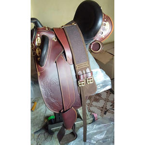 Asiento Sefton de cuero inglés importado y vaca, sillines australianos con ajuste completo de latón junto con accesorios Dollar 75 - Product Image 6