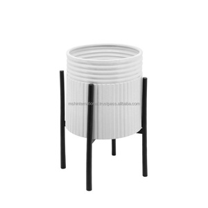 Morden – support de plante en métal pour décoration intérieure, jardinière en fer forgé, Pot de fleur avec support - Product Image 4
