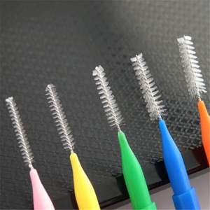 Plastic Dental Flosser with Interdental Brush <b>Toothpick</b> Cleaner for Braces Oral Hygiene Care - Product Image 3