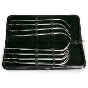 Juego de Dilatadores Uretrales Uterinos Reutilizables Manuales de Acero Inoxidable de Alta Calidad, Clase I, con Kit de Sondas, Certificado CE, para Uso Hospitalario - Product Image 1