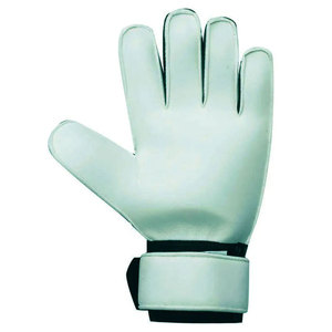 Gants de gardien de but de football Econex Sports, doigts entièrement couverts, bleu orange, cuir PU, silicone antidérapant, respirant, fermeture à boucle et crochets - Product Image 1