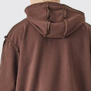Sweat-shirts à capuche personnalisés en molleton imprimé, vente en gros, pour hommes, 100 % coton, avec poche, pas cher, en vrac, streetwear - Product Image 6