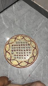 Tapis d'entrée en fibres de raphia naturelles, tissés à la main, écologiques, décoration intérieure, vente en gros OEM, marque privée - Product Image 4