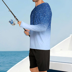 Sudadera con Capucha de Pesca y Caza para Hombre, Protección Solar UV, Manga Larga, 100% Poliéster, UPF 50, Última Llegada, Venta al Por Mayor - Product Image 6
