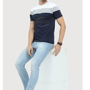 Ropa Casual de Estilo Urbano, Camiseta Cómoda de Verano para Hombre, Camiseta Básica a la Moda, Precio al por Mayor - Product Image 5