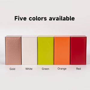 Nhà Sản Xuất Bao Bì Lon Kim Loại <span class=keywords><strong>Tin</strong></span> Có Thể Vuông Kim Loại Tùy Chỉnh Thiết Kế Vuông Kín Trà <span class=keywords><strong>Tin</strong></span> Canister Có Thể Bao Bì - Product Image 2