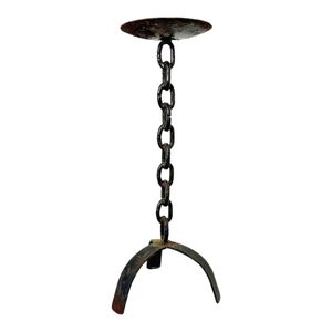 Portavelas de hierro fundido forjado a mano de alta calidad con acabado revestido para decoración, para iluminación, para decoración de dormitorio - Product Image 2