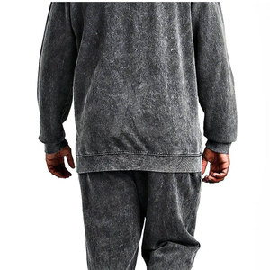 Conjunto Deportivo con Lavado Ácido, Inspirado en las Tendencias, Material Resistente, Sensación Cómoda, Estilo Urbano, Top y Pantalón a Juego - Product Image 4