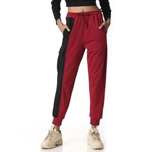 Pantalon de jogging slim pour femme OEM/ODM, taille élastique, décontracté, avec cordon de serrage, léger et ajusté - Product Image 1