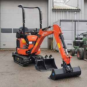 New Kubota U10-5 Micro Excavator crawler for tight spaces best selling 1 ton <b>mini</b> eccavator with kubota engine for sale cheap - Product Image 2
