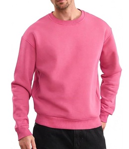 Men's Stylish Long Sleeve Sweatshirt New Collection Solid Color Comfortable Plus Size Waterproof Neck Shoulder Slope Bangladesh - Product Image 1