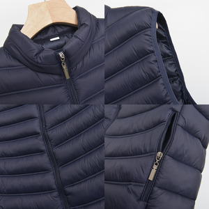 Chaleco Acolchado Ligero para Hombre, para Invierno, para Actividades al Aire Libre, sin Mangas, Aislante, Cálido, Informal, Cómodo, para Uso Diario - Product Image 5