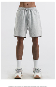 Men <b>Shorts</b> 100% Cotton <b>Shorts</b> Comfortable <b>Fleece</b> Cotton <b>Shorts</b> Athletic Jogger <b>Shorts</b> for Men Sweat <b>Short</b> Pants - Product Image 2