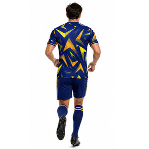 Ensemble de maillots de football professionnels personnalisés, uniforme d'équipe de football, vêtements de sport respirants, fabricant OEM ODM, uniformes de football - Product Image 5